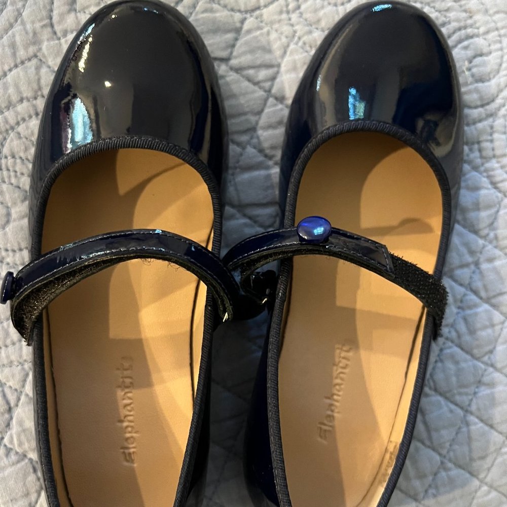 Elephantito brand new girls patent leather shoes!